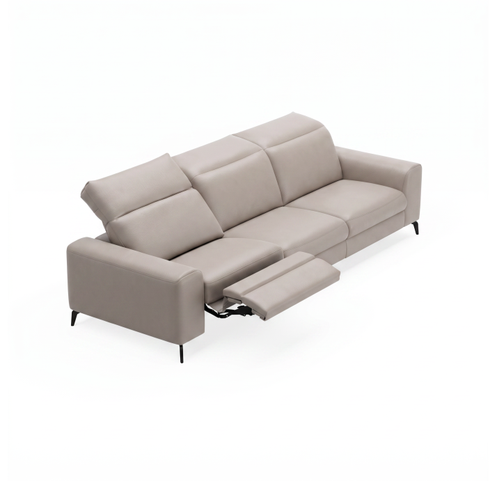 Диван DONATO B100-280-100B/55/MONTANA PERLE/VISCOTEX/01BL/E,E,E,MR