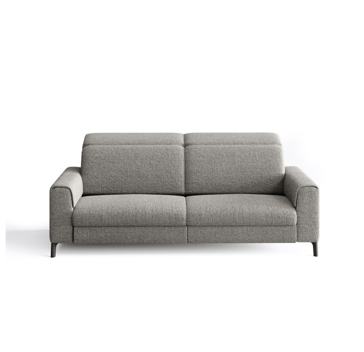 Диван FONTANE B100-220-100B/55/AMIRI CARBON/BULTEX/01BL/E,E