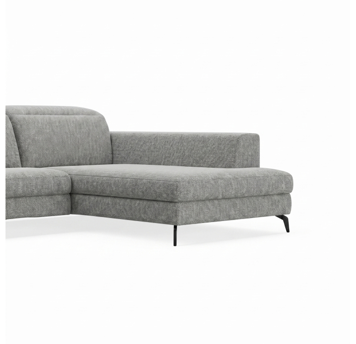 Диван DONATO B100-300-210S/55/AMIRI CARBON/VISCOTEX/01BL/E,E,E,MR