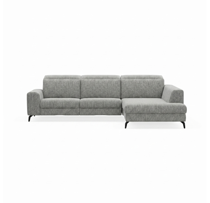 Диван DONATO B100-300-210S/55/AMIRI CARBON/VISCOTEX/01BL/E,E,E