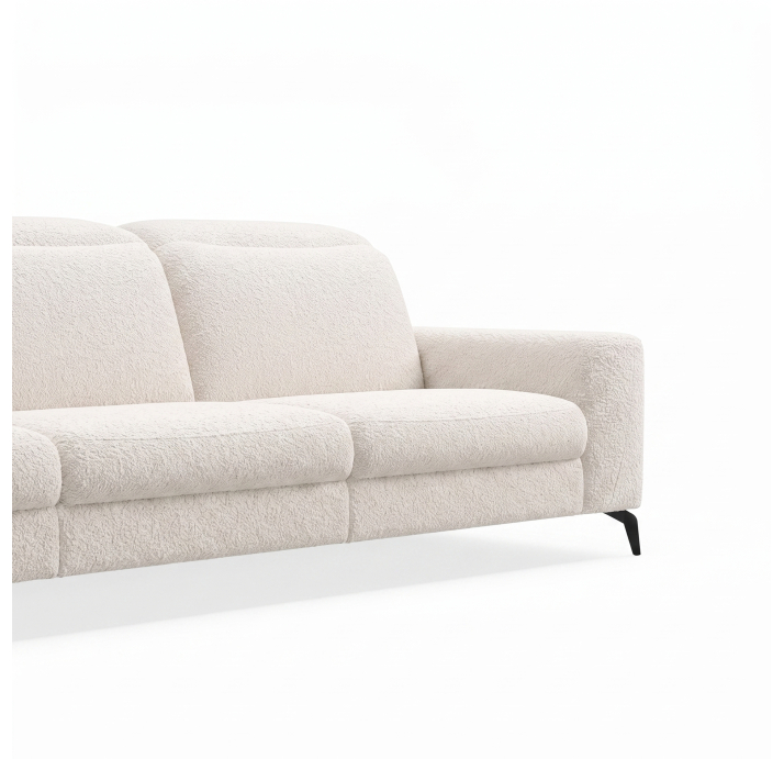 Диван DONATO B100-280-100B/55/VIVA OFFWHITE/VISCOTEX/01BL/E,E,E,MR