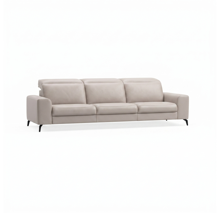 Диван DONATO B100-280-100B/55/MONTANA PERLE/VISCOTEX/01BL/E,E,E