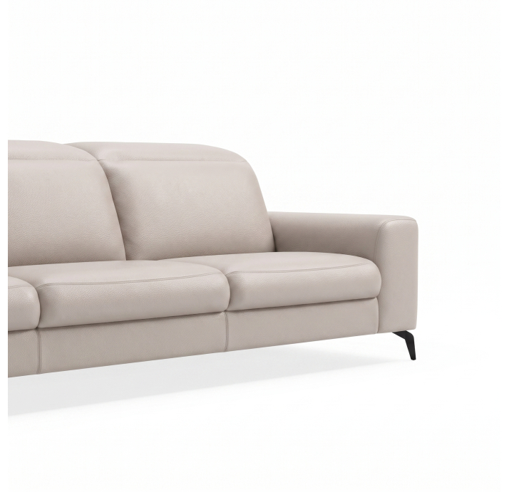 Диван DONATO B100-280-100B/55/MONTANA PERLE/VISCOTEX/01BL/E,E,E