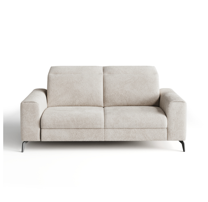 Диван DONATO B100-220-100B/55/VIVA OFFWHITE/VISCOTEX/01BL/E,E,MR