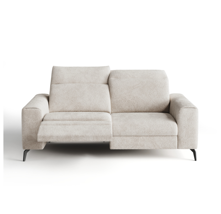 Диван DONATO B100-220-100B/55/VIVA OFFWHITE/VISCOTEX/01BL/E,E,MR