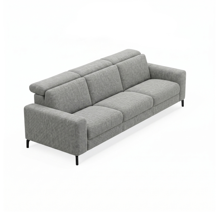 Диван COLORADO B93-280-93B/54/AMIRI CARBON/BULTEX/01BL/E,E,E