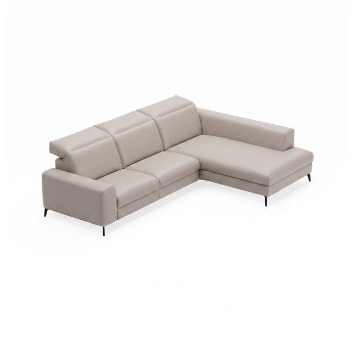 Диван DONATO B100-300-210S/55/MONTANA PERLE/VISCOTEX/01BL/E,E,E