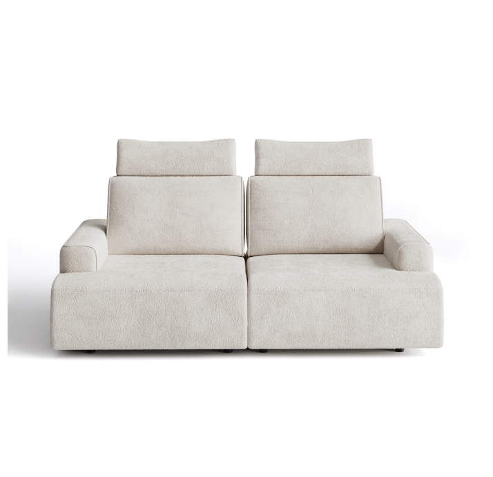 Диван MONAMI B103-220-103B/57/VIVA OFFWHITE/VISCOTEX/01BL/E,E