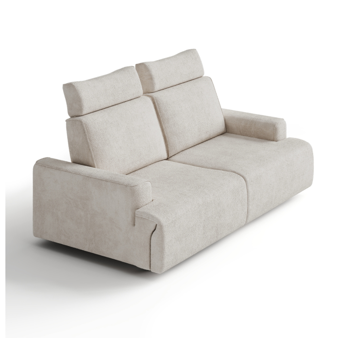 Диван MONAMI B103-220-103B/57/VIVA OFFWHITE/VISCOTEX/01BL/E,E