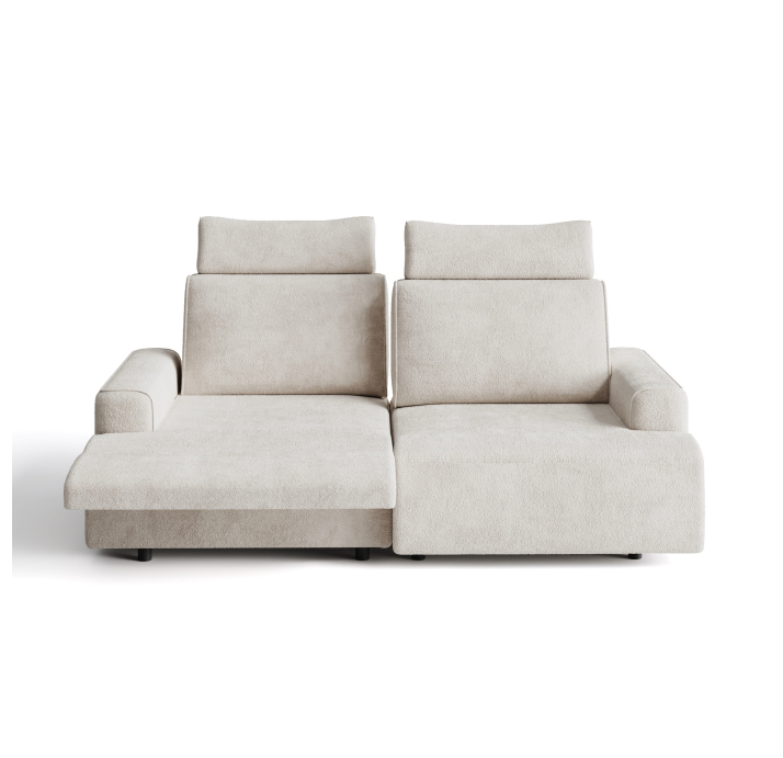 Диван MONAMI B103-220-103B/57/VIVA OFFWHITE/VISCOTEX/01BL/E,E,R