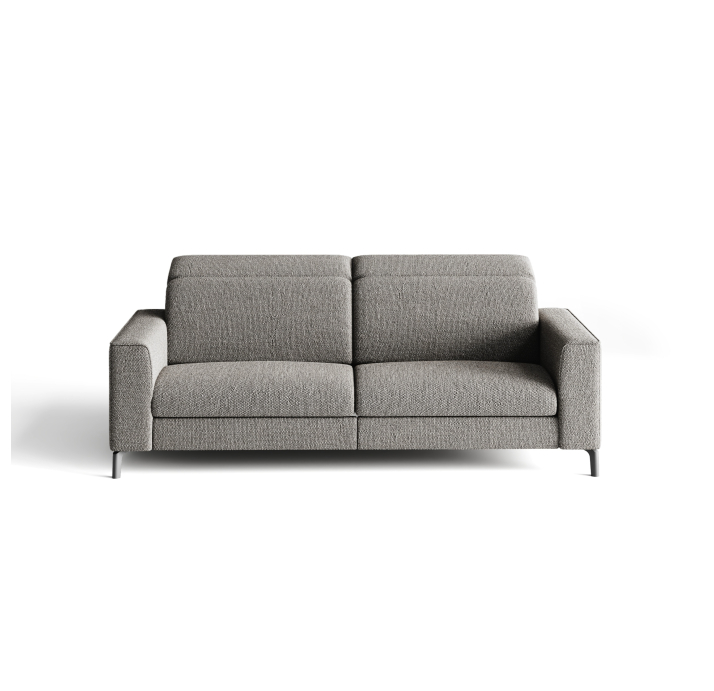 Диван FRATINO B101-220-101B/56/AMIRI CARBON/BULTEX/01BL/R,E,E