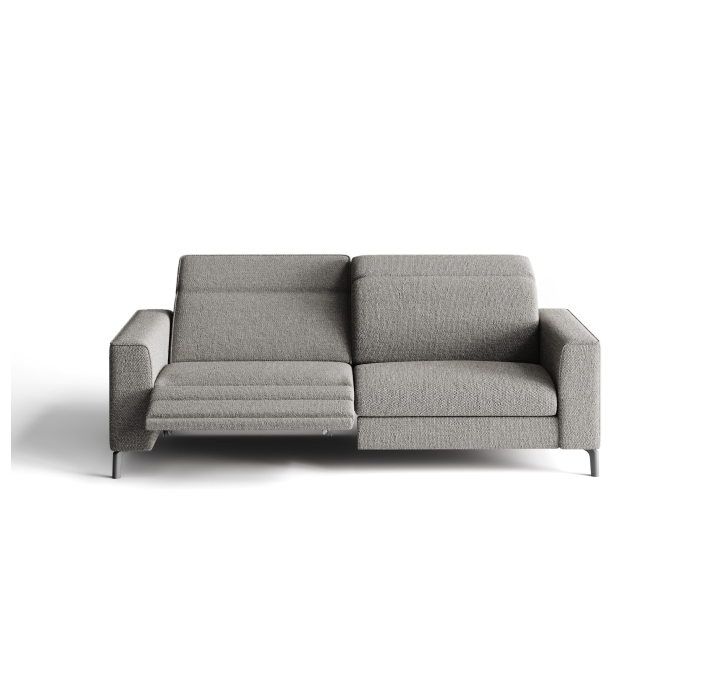 Диван FRATINO B101-220-101B/56/AMIRI CARBON/BULTEX/01BL/R,E,E