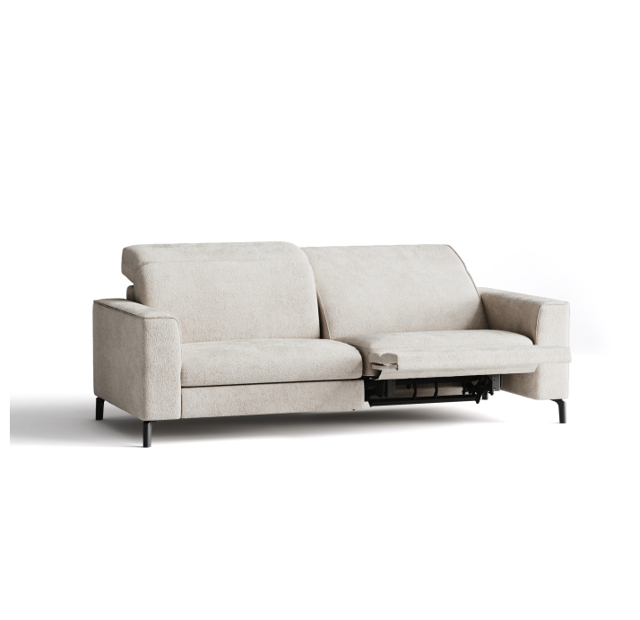 Диван FRATINO B101-220-101B/56/VIVA OFFWHITE/BULTEX/01BL/R,E,E