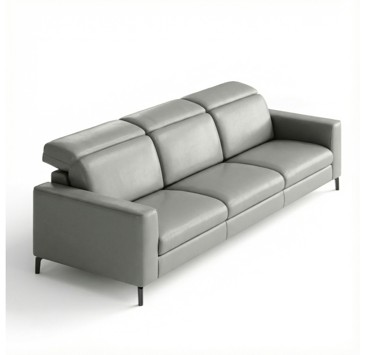 Диван FRATINO B101-280-101B/56/MONTANA PERLE/BULTEX/01BL/R,E,E,E