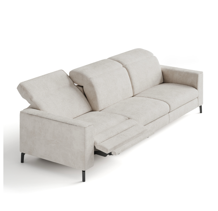 Диван FRATINO B101-280-101B/56/VIVA OFFWHITE/BULTEX/01BL/R,E,E,E