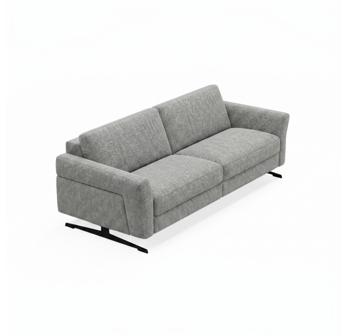 Диван TAMOUR B93-220-93B/54/AMIRI CARBON/BULTEX/01BL/