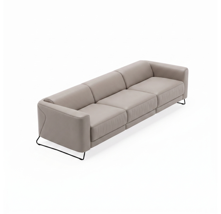 Диван MATHEO B100-280-100B/58/MONTANA PERLE/DYNASPRING/03BL/