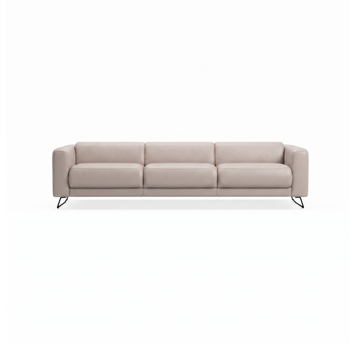Диван MATHEO B100-280-100B/58/MONTANA PERLE/DYNASPRING/03BL/
