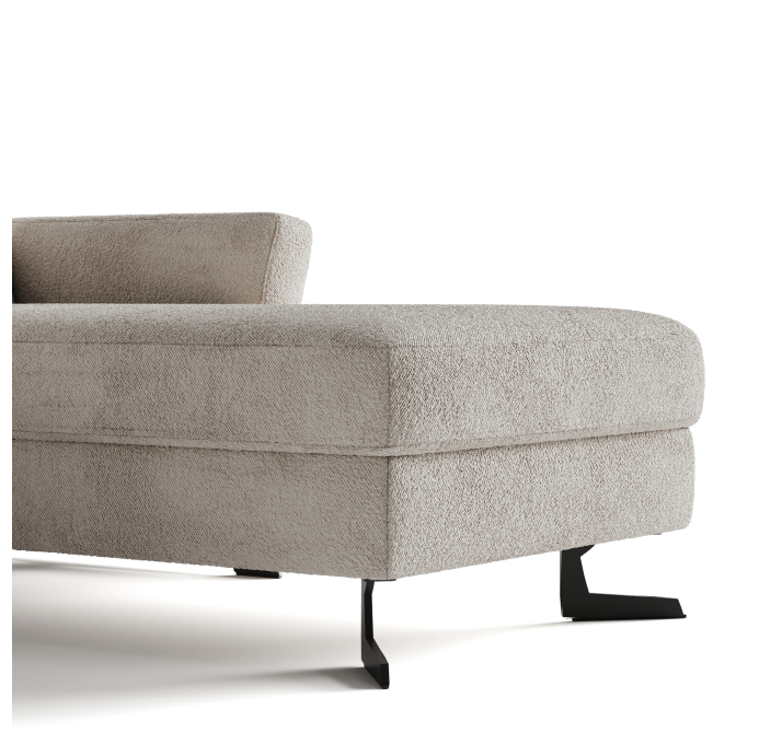 Диван TAMOUR B93-300-214S/54/VIVA OFFWHITE/BULTEX/01BL/