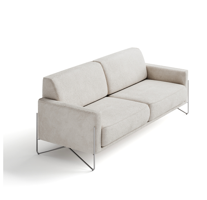 Диван MILLER B92-220-92B/58/VIVA OFFWHITE/BULTEX/01BL/