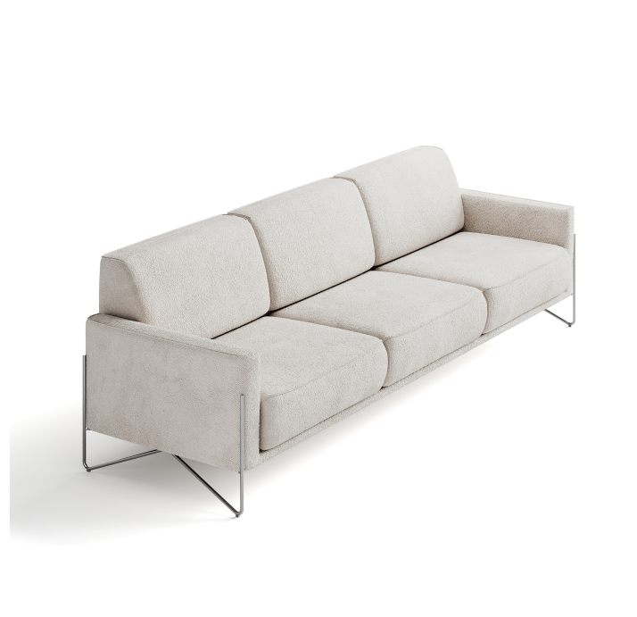 Диван MILLER B92-280-92B/58/VIVA OFFWHITE/BULTEX/01BL/