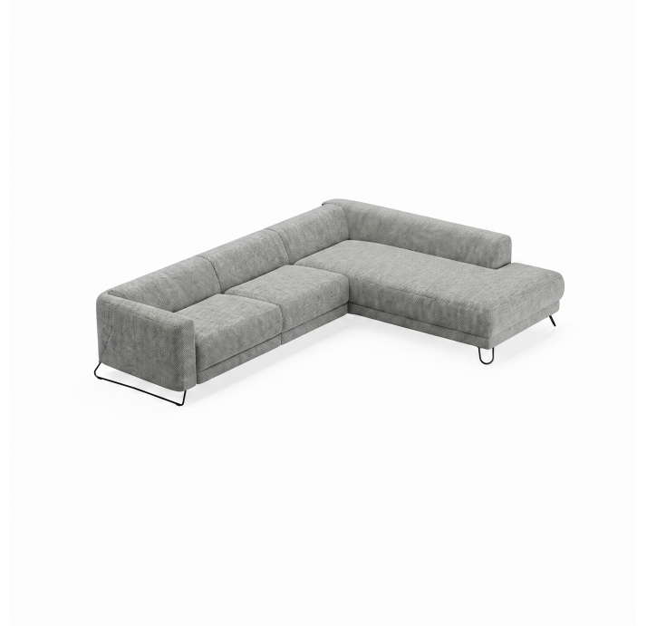 Диван MATHEO B100-300-220S/58/AMIRI CARBON/DYNASPRING/03BL/