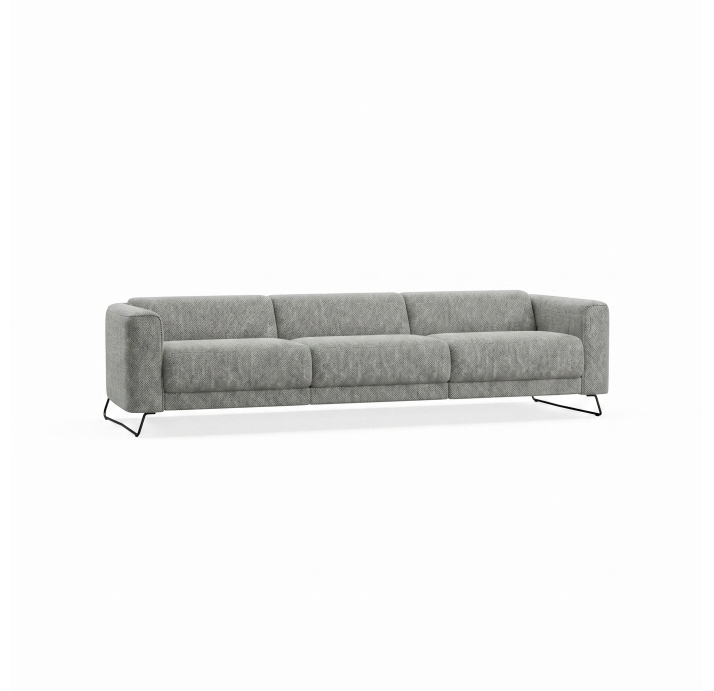 Диван MATHEO B100-280-100B/58/AMIRI CARBON/DYNASPRING/03BL/