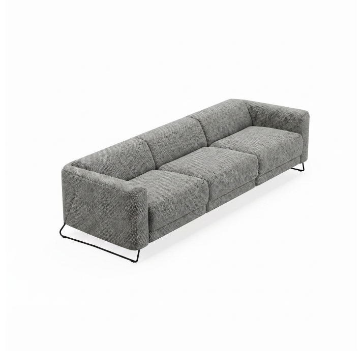 Диван MATHEO B100-280-100B/58/AMIRI CARBON/DYNASPRING/03BL/
