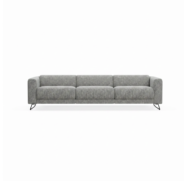 Диван MATHEO B100-280-100B/58/AMIRI CARBON/DYNASPRING/03BL/