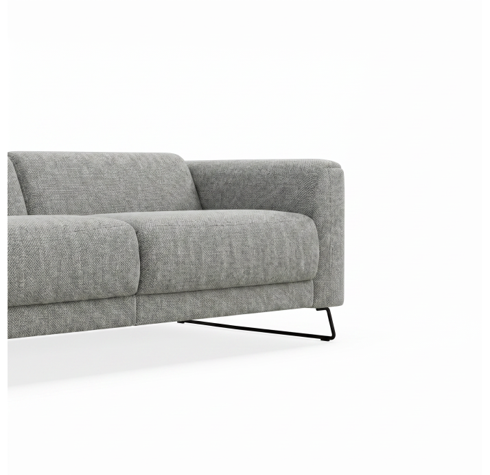 Диван MATHEO B100-280-100B/58/AMIRI CARBON/DYNASPRING/03BL/