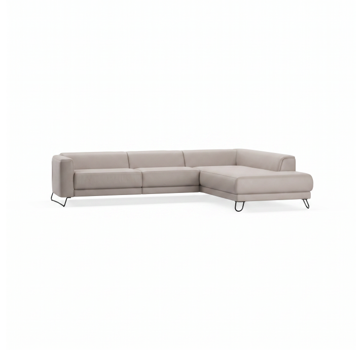 Диван MATHEO B100-300-220S/58/MONTANA PERLE/DYNASPRING/03BL/