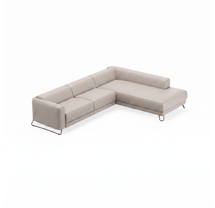 Диван MATHEO B100-300-220S/58/MONTANA PERLE/DYNASPRING/03BL/