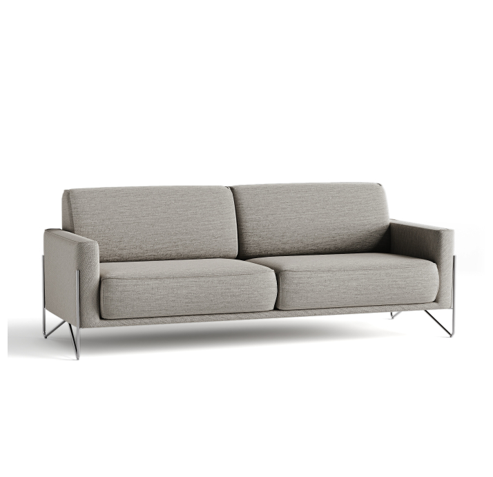 Диван MILLER B92-220-92B/58/AMIRI CARBON/BULTEX/01BL/