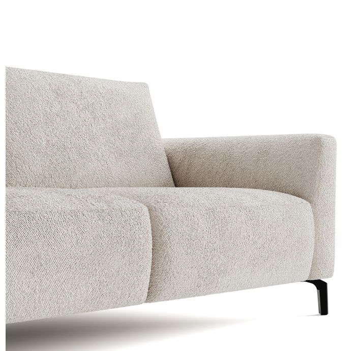 Диван COSMO B99-220-99B/57/VIVA OFFWHITE/BULTEX/01BL/