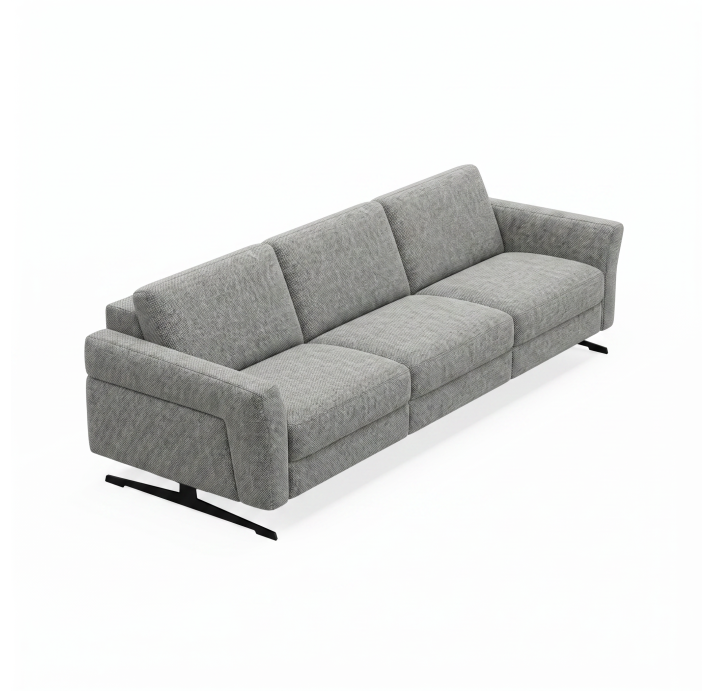Диван TAMOUR B93-280-93B/54/AMIRI CARBON/BULTEX/01BL/
