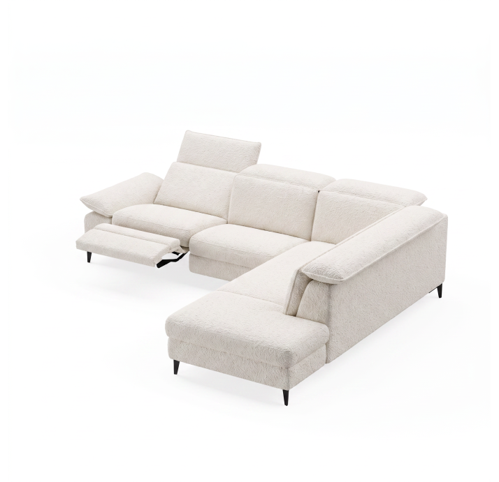 Диван COLUMBIA B93-300-214S/54/VIVA OFFWHITE/BULTEX/03BL/E,E,E,R