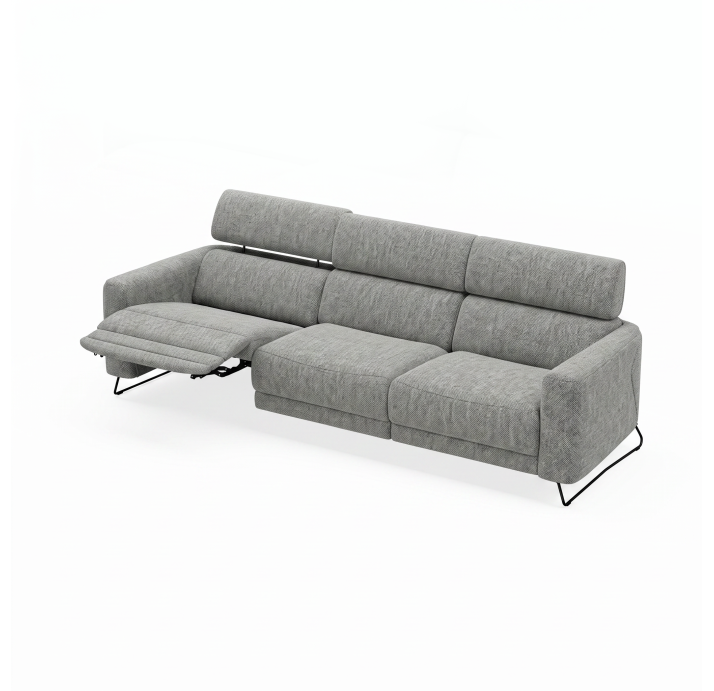 Диван MATHEO B100-280-100B/58/AMIRI CARBON/DYNASPRING/03BL/E,Z,E,E,R