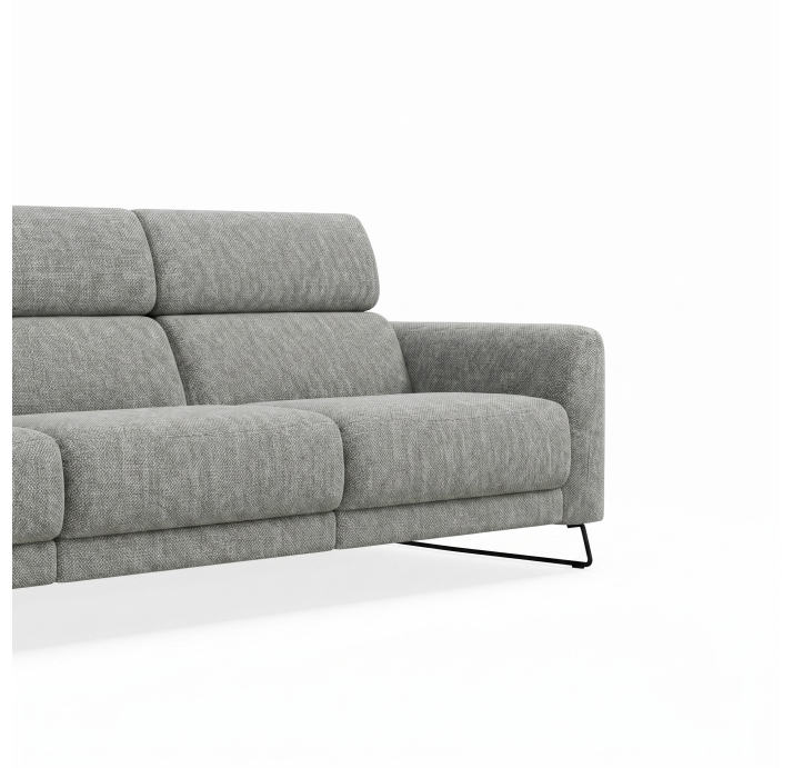 Диван MATHEO B100-280-100B/58/AMIRI CARBON/DYNASPRING/03BL/E,Z,E,E,R