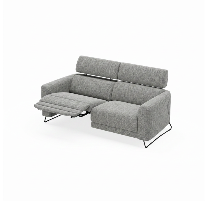 Диван MATHEO B100-220-100B/58/AMIRI CARBON/DYNASPRING/03BL/E,Z,E,R