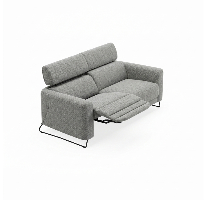 Диван MATHEO B100-220-100B/58/AMIRI CARBON/DYNASPRING/03BL/E,Z,E,R