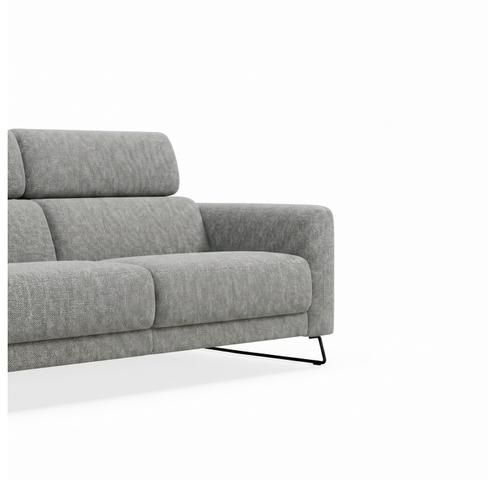 Диван MATHEO B100-220-100B/58/AMIRI CARBON/DYNASPRING/03BL/E,Z,E,R