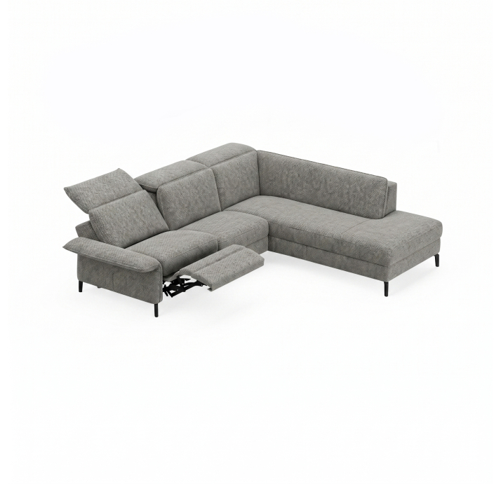 Диван ADORA B93-300-214S/54/AMIRI CARBON/BULTEX/03BL/E,E,E,R