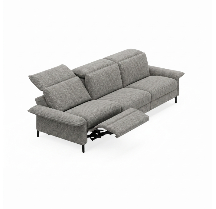 Диван ADORA B93-280-93B/54/AMIRI CARBON/BULTEX/03BL/E,E,E,R