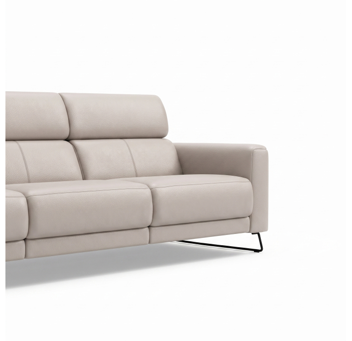 Диван MATHEO B100-280-100B/58/MONTANA PERLE/DYNASPRING/03BL/E,E,E