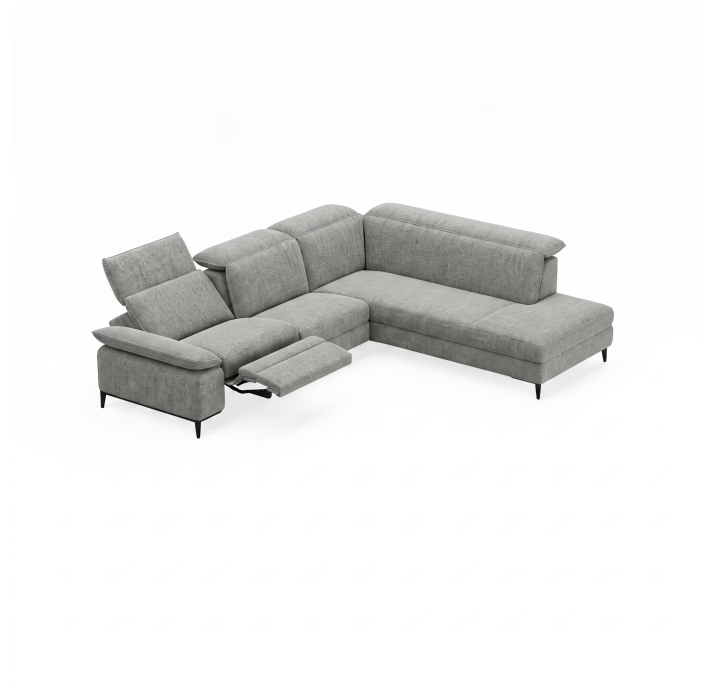 Диван COLUMBIA B93-300-214S/54/AMIRI CARBON/BULTEX/03BL/E,E,E,R
