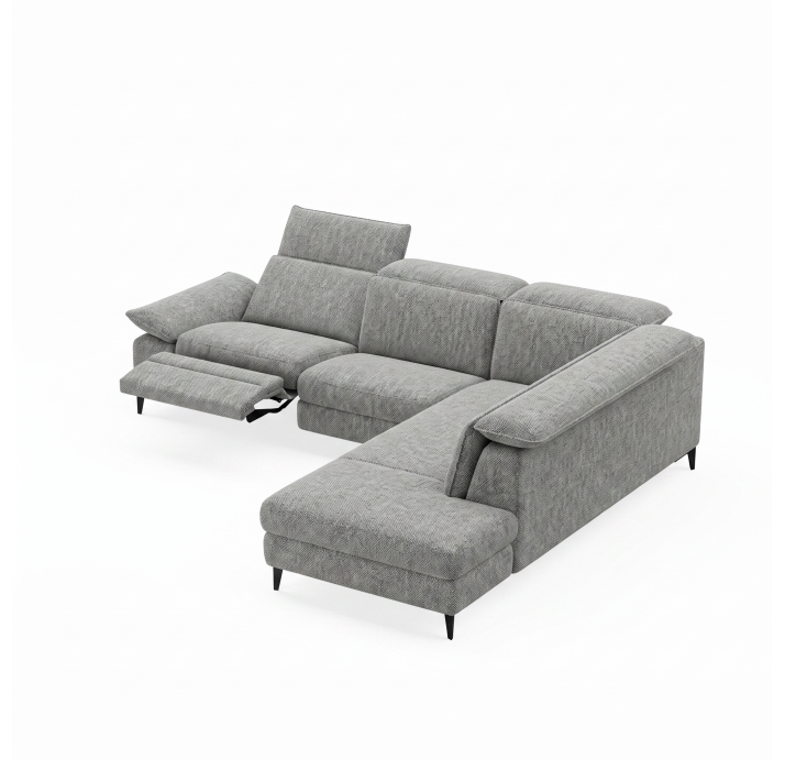 Диван COLUMBIA B93-300-214S/54/AMIRI CARBON/BULTEX/03BL/E,E,E,R