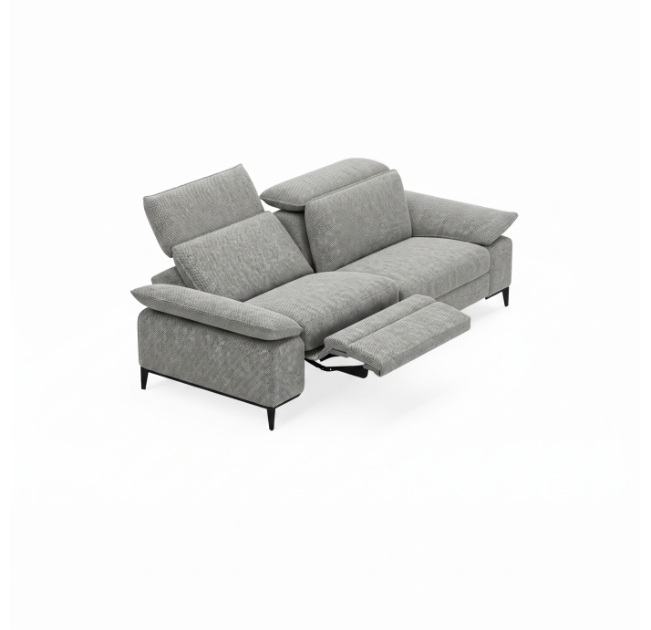 Диван COLUMBIA B93-220-93B/54/AMIRI CARBON/BULTEX/03BL/E,E,R