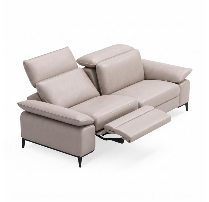 Диван COLUMBIA B93-220-93B/54/MONTANA PERLE/BULTEX/03BL/E,E,R