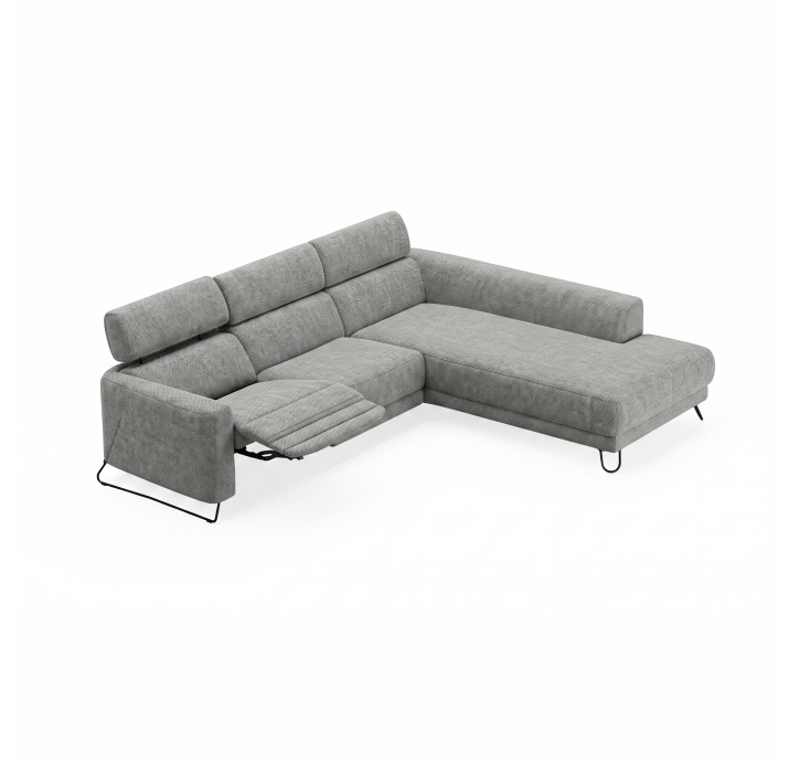 Диван MATHEO B100-300-220S/58/AMIRI CARBON/DYNASPRING/03BL/E,Z,E,E,R
