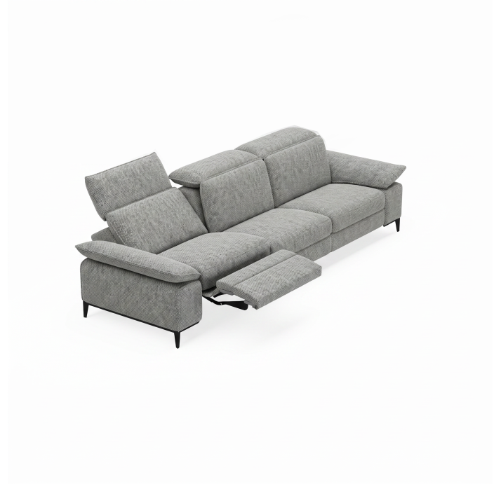 Диван COLUMBIA B93-280-93B/54/AMIRI CARBON/BULTEX/03BL/E,E,E,R